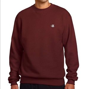 Maroon Champion Crewneck